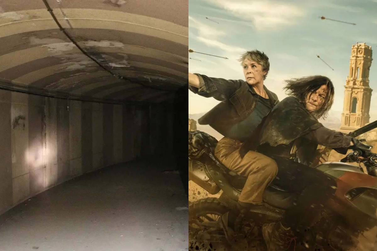 El corredor desierto del Metro de Madrid que se transformó en el set de The Walking Dead: muy pocos lo conocen.