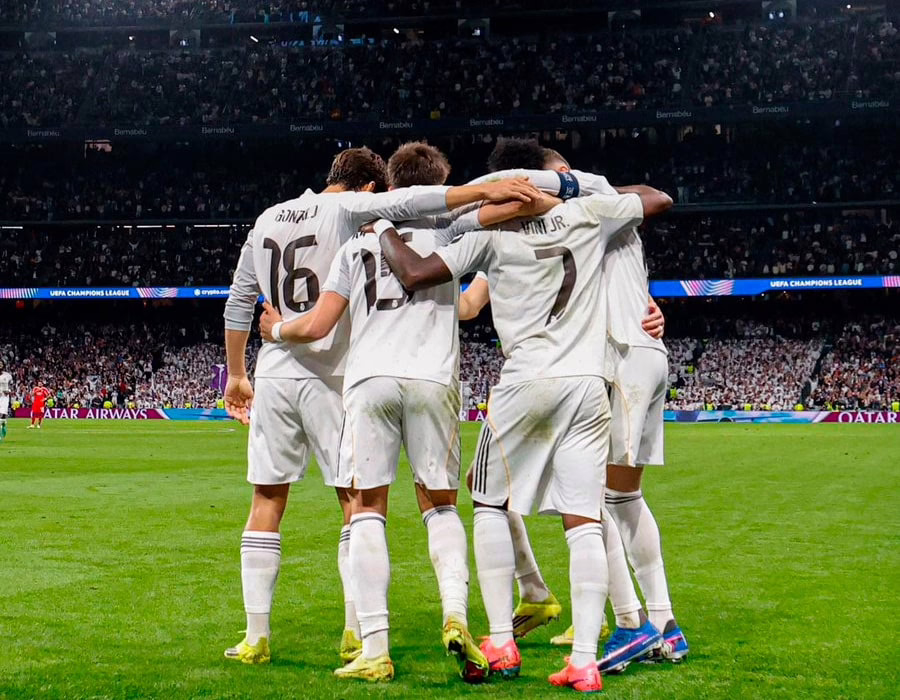 Real Madrid, PSG, Atalanta y Galatasaray, los últimos equipos en avanzar a los octavos de final de la Champions League.