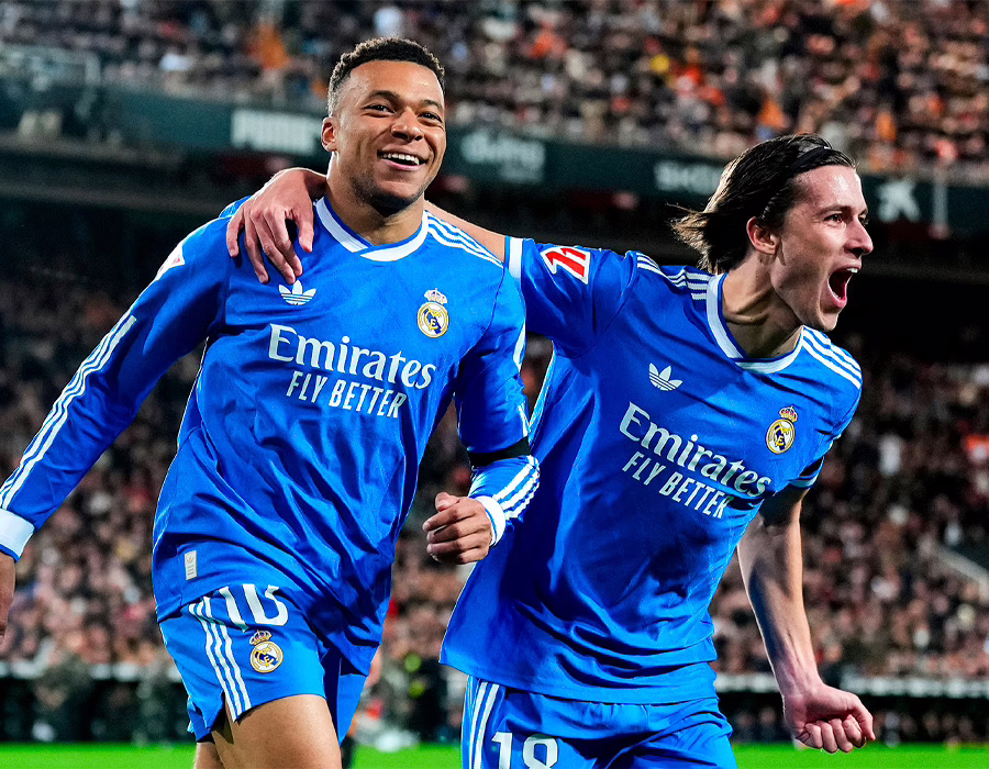 El Real Madrid se impuso 2-0 al Valencia y mantiene su lucha por el título de LaLiga, según Diario Deportes.