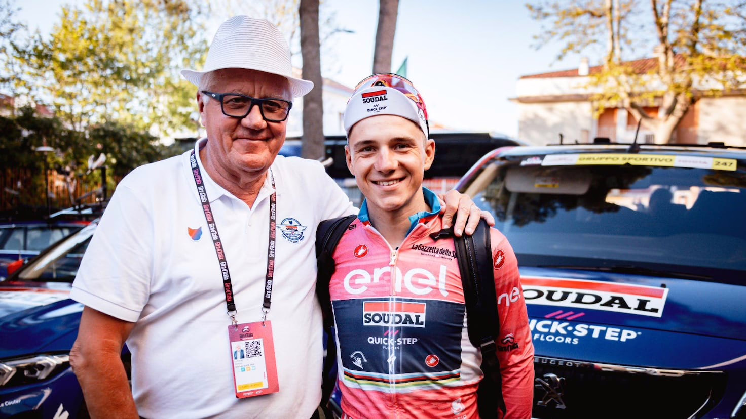 Lefevere: "Solo espero que Evenepoel no solicite regresar a Soudal en dos años."