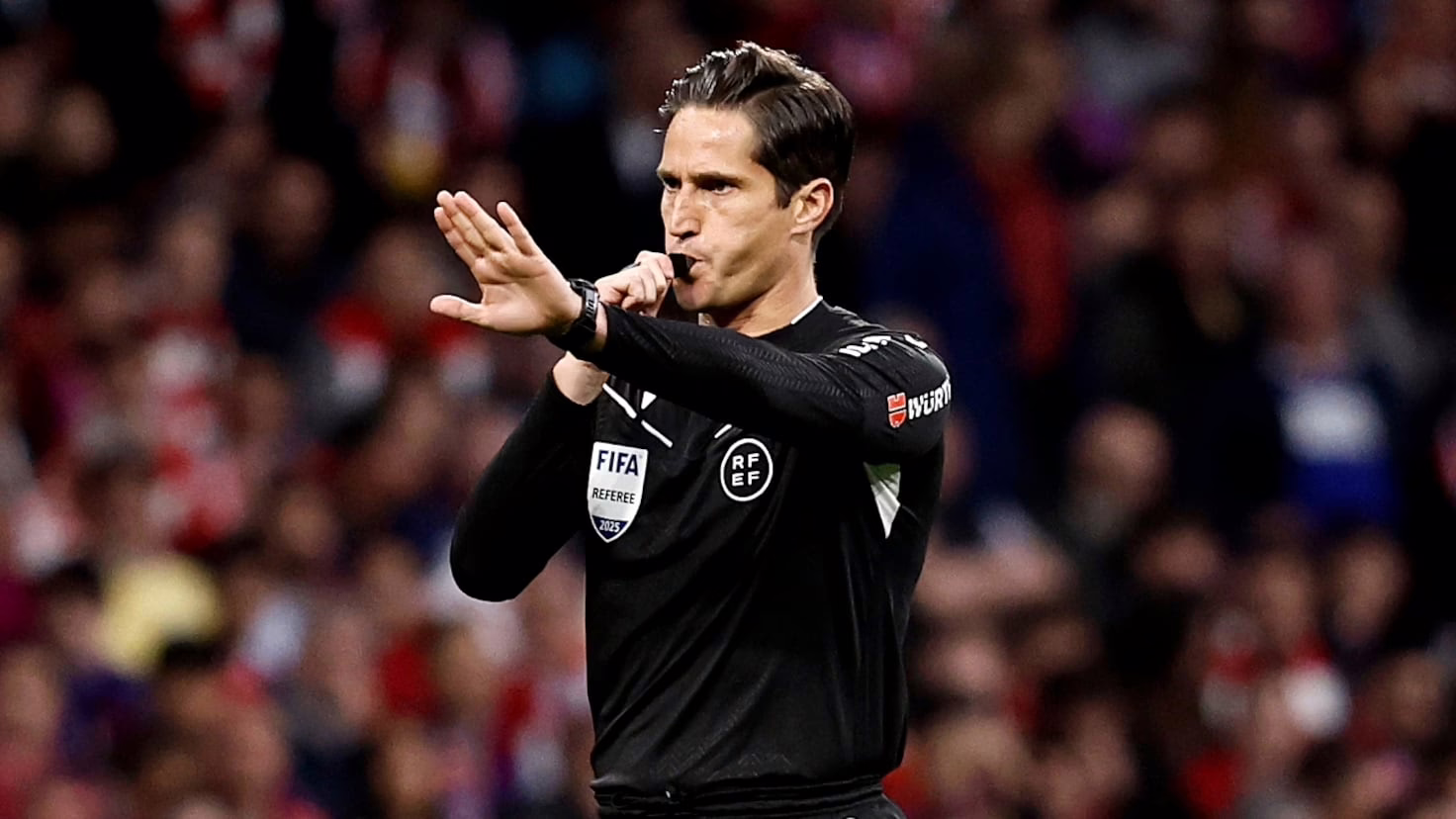 Munuera Montero arbitrará el partido Albacete-Barcelona.