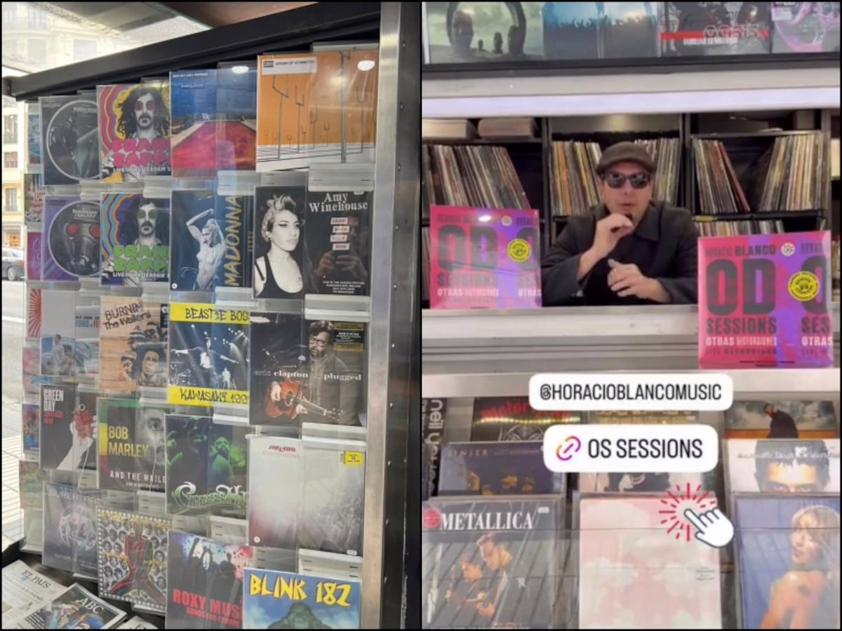 El quiosco de Alcalá transformado en un santuario de discos de vinilo | Actualidad de Madrid