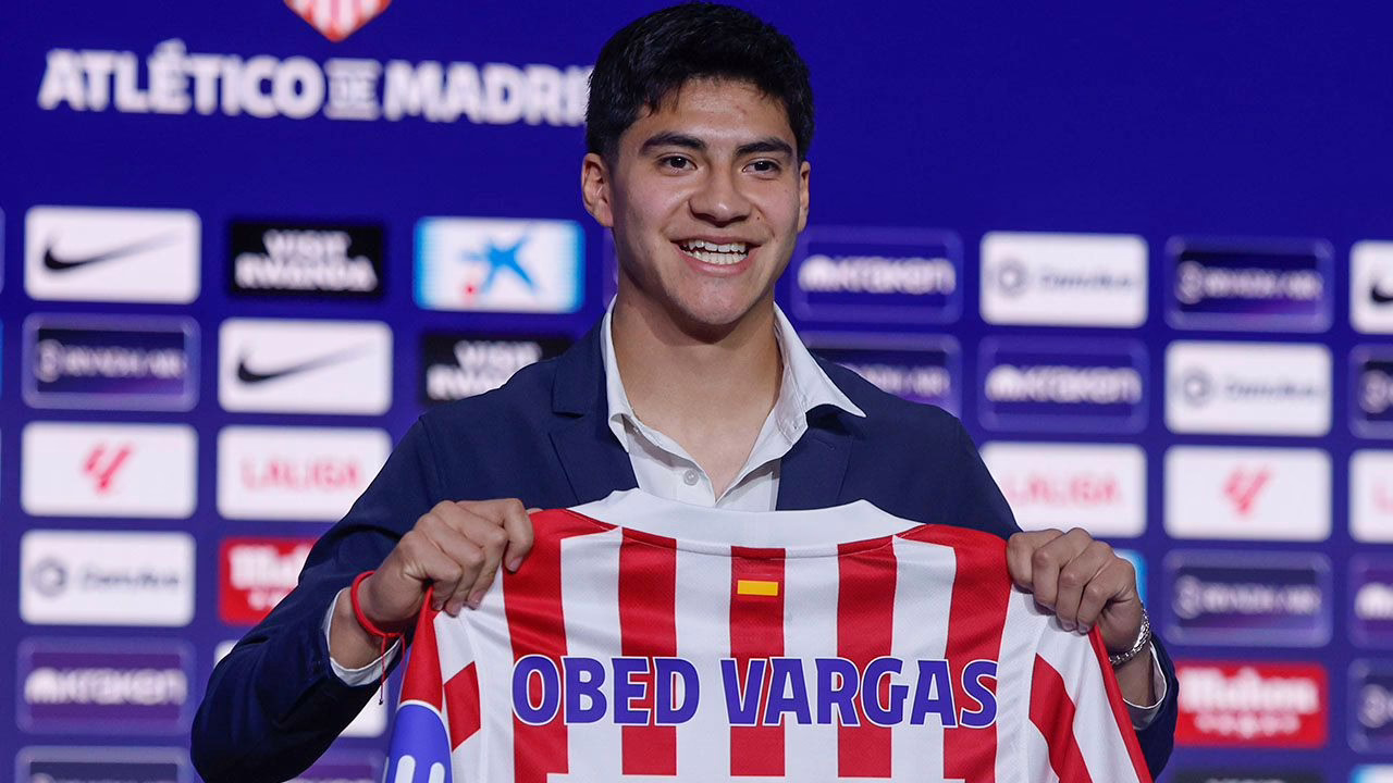 Obed Vargas tiene la oportunidad de hacer su debut inmediato con el Atlético de Madrid.