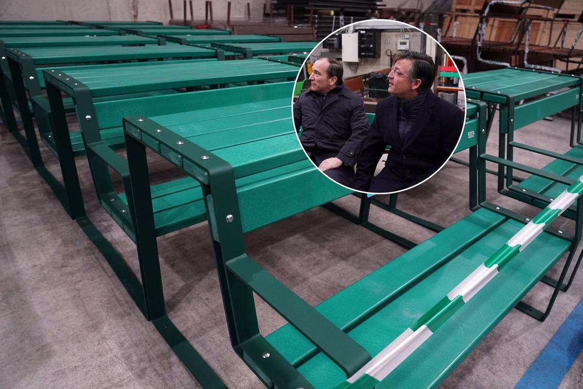 El Ayuntamiento moderniza los elementos de mobiliario público.