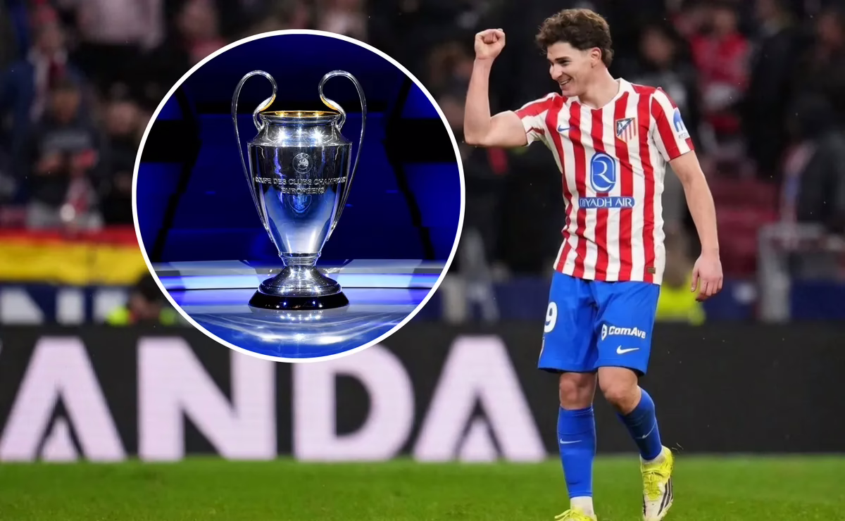 Con su gol ante Brujas, Julián Álvarez hizo historia con el Atlético de Madrid en la Champions League.