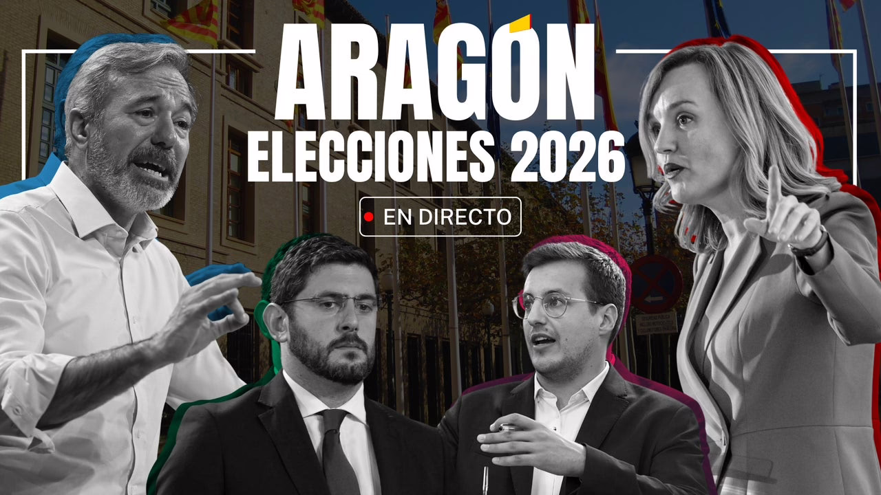 Resultados de votos, conteo y novedades de última hora en Zaragoza, Huesca y Teruel.