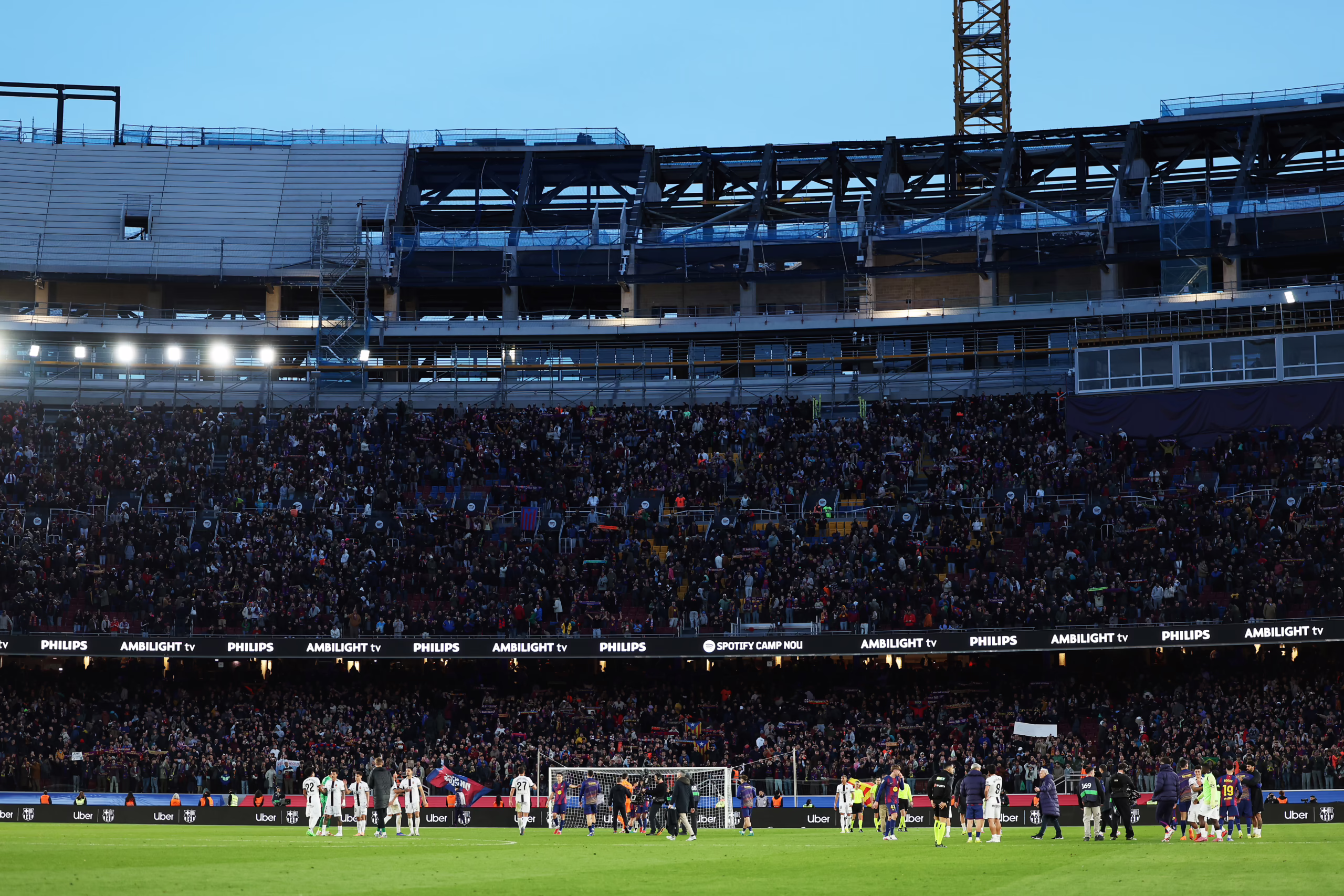 El FC Barcelona espera aumentar la capacidad del Spotify Camp Nou a principios de marzo - Da igual la Pelota.