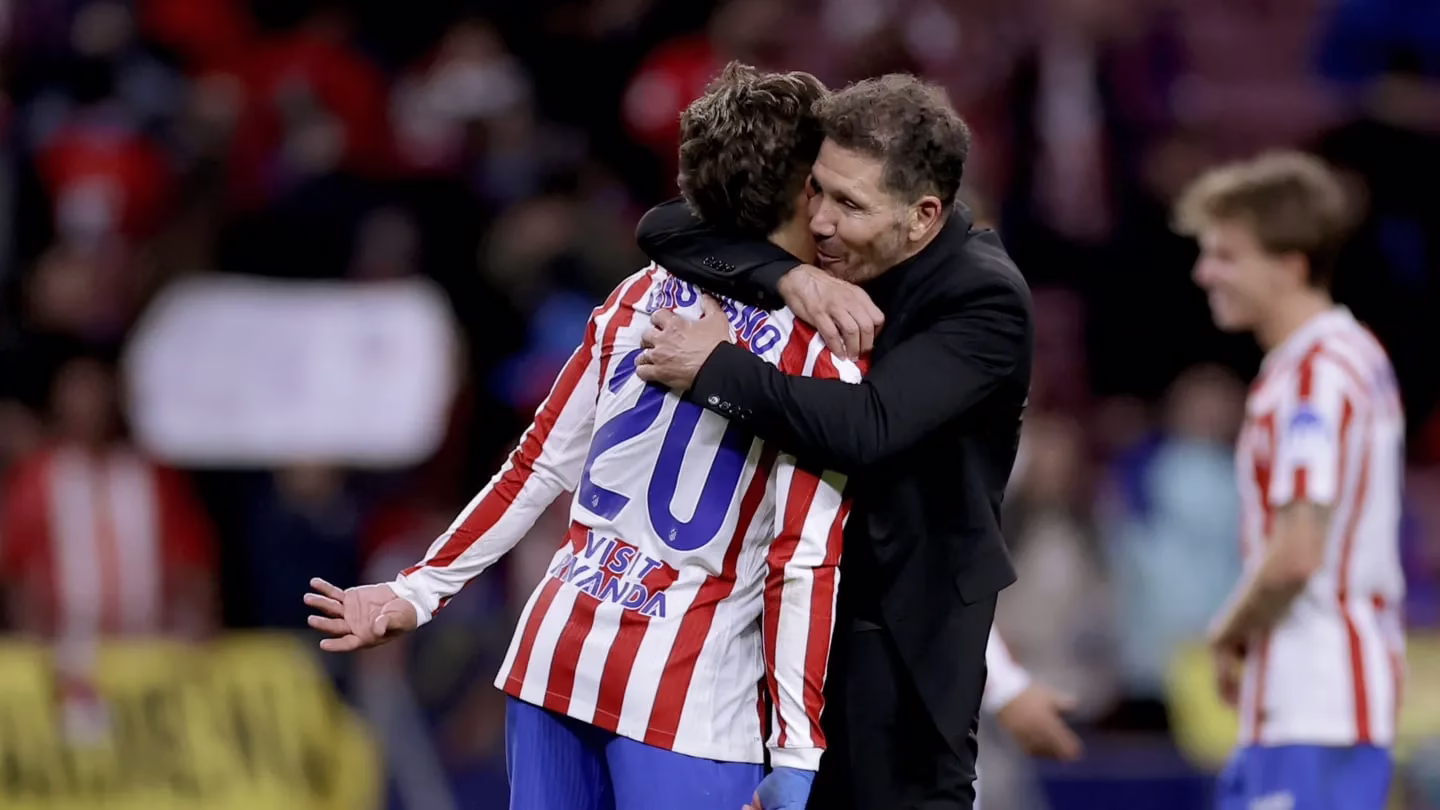 Simeone en el Día de los Enamorados y su interesante reflexión sobre su amor por el Atlético de Madrid.