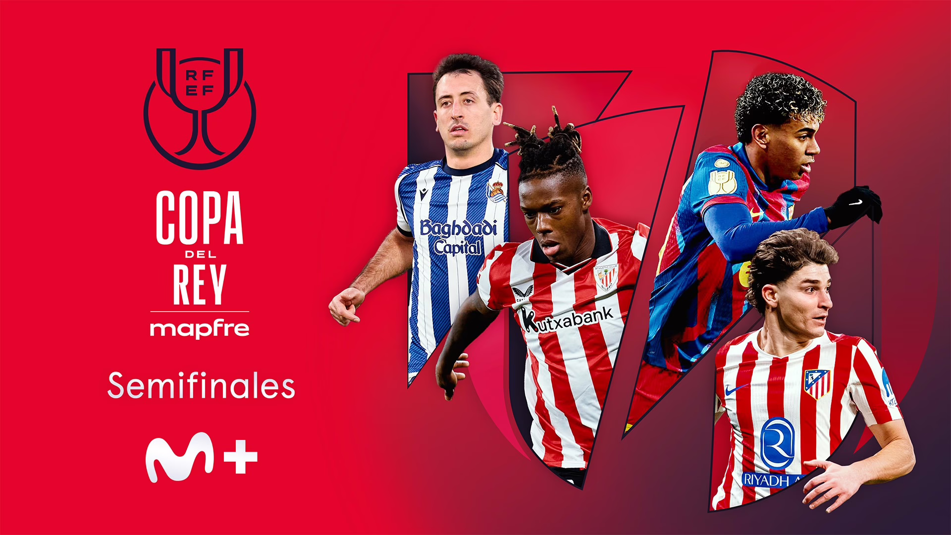 Siente la adrenalina de las semifinales de la Copa del Rey MAPFRE en Movistar Plus+ – Comunicación de Movistar Plus+