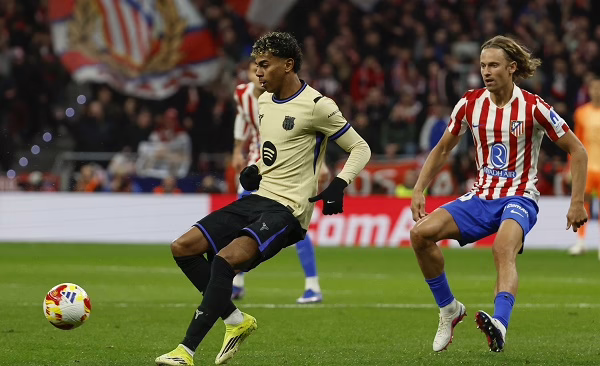 Marcos Llorente, jugador del Atlético de Madrid: "No estamos cerca de la final en absoluto".