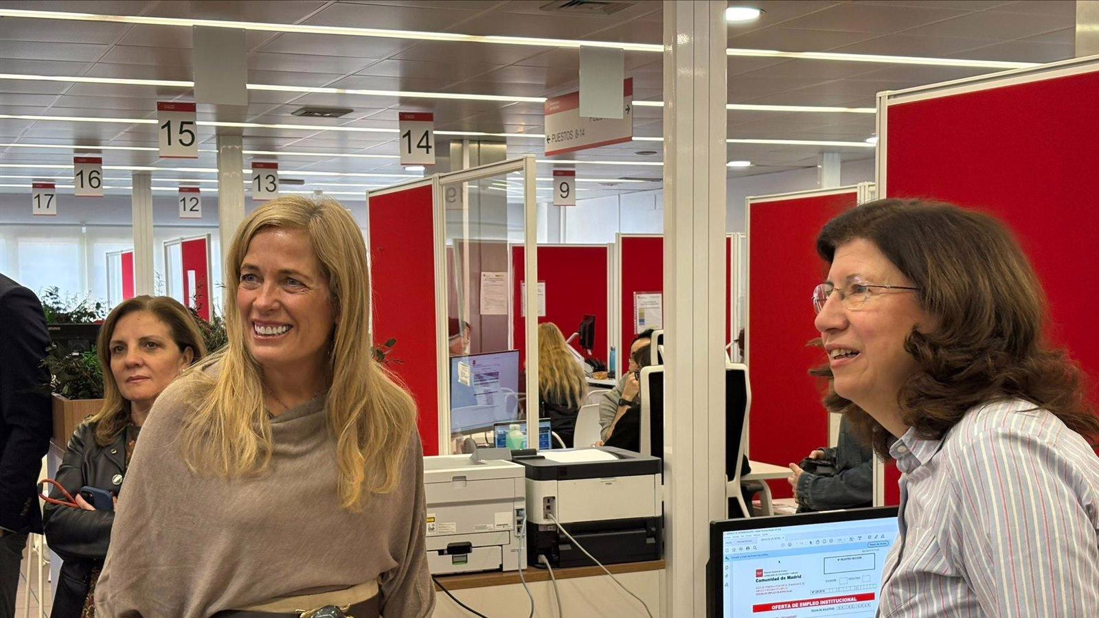 Madrid actualiza sus Oficinas de Empleo para servir a 650,000 ciudadanos.