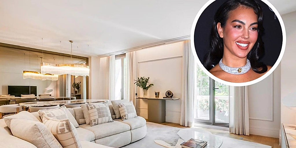 Así es el exclusivo apartamento que Georgina Rodríguez comercializa en el centro de Madrid.