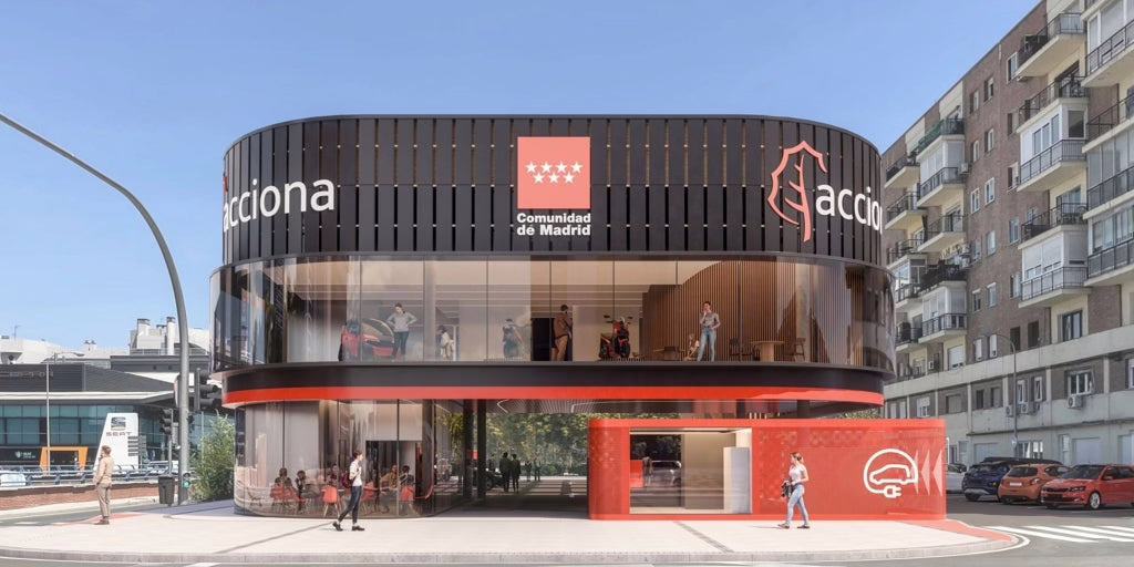La mayor estación de carga pública situada dentro de la M-30 comenzará a operar en 2027.
