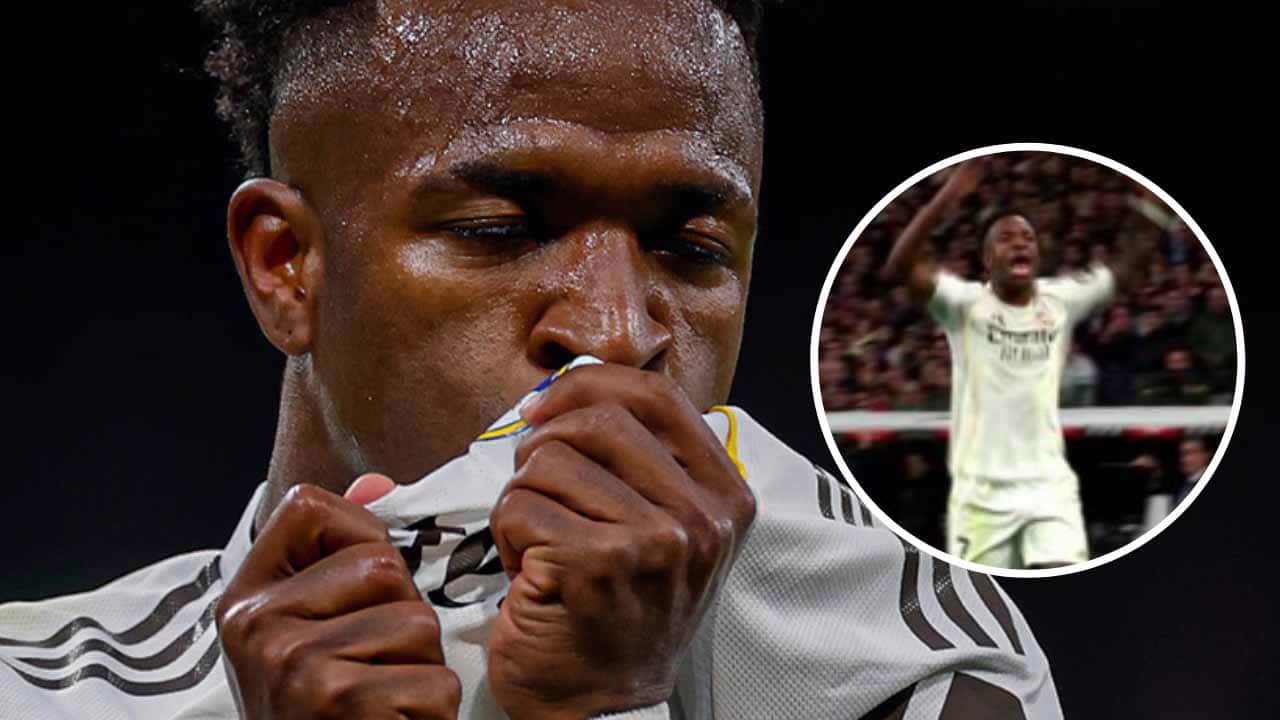 La noche en que Vinicius se enfrentó directamente a la afición del Real Madrid: enérgico en su respuesta.