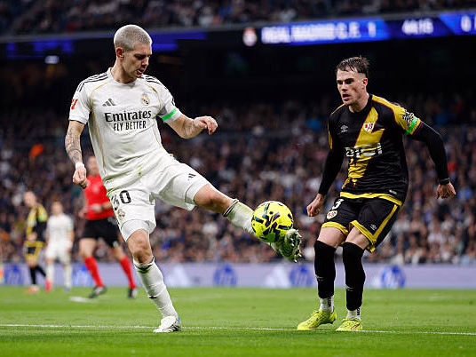 Mastantuono fue parte del once inicial en la victoria del Real.