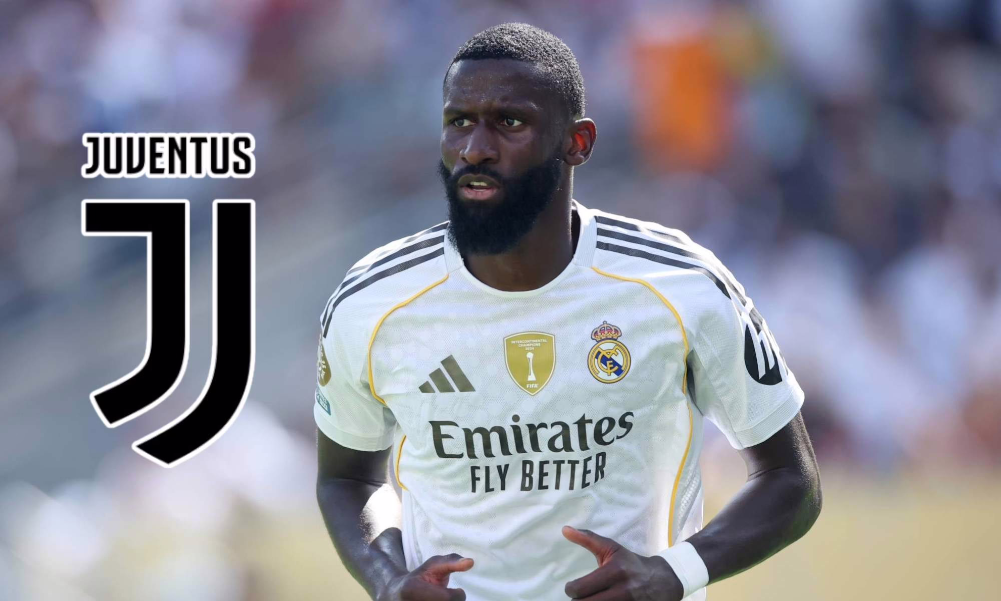 Rüdiger recibe una oferta de la Juventus para despedirse del Real Madrid.