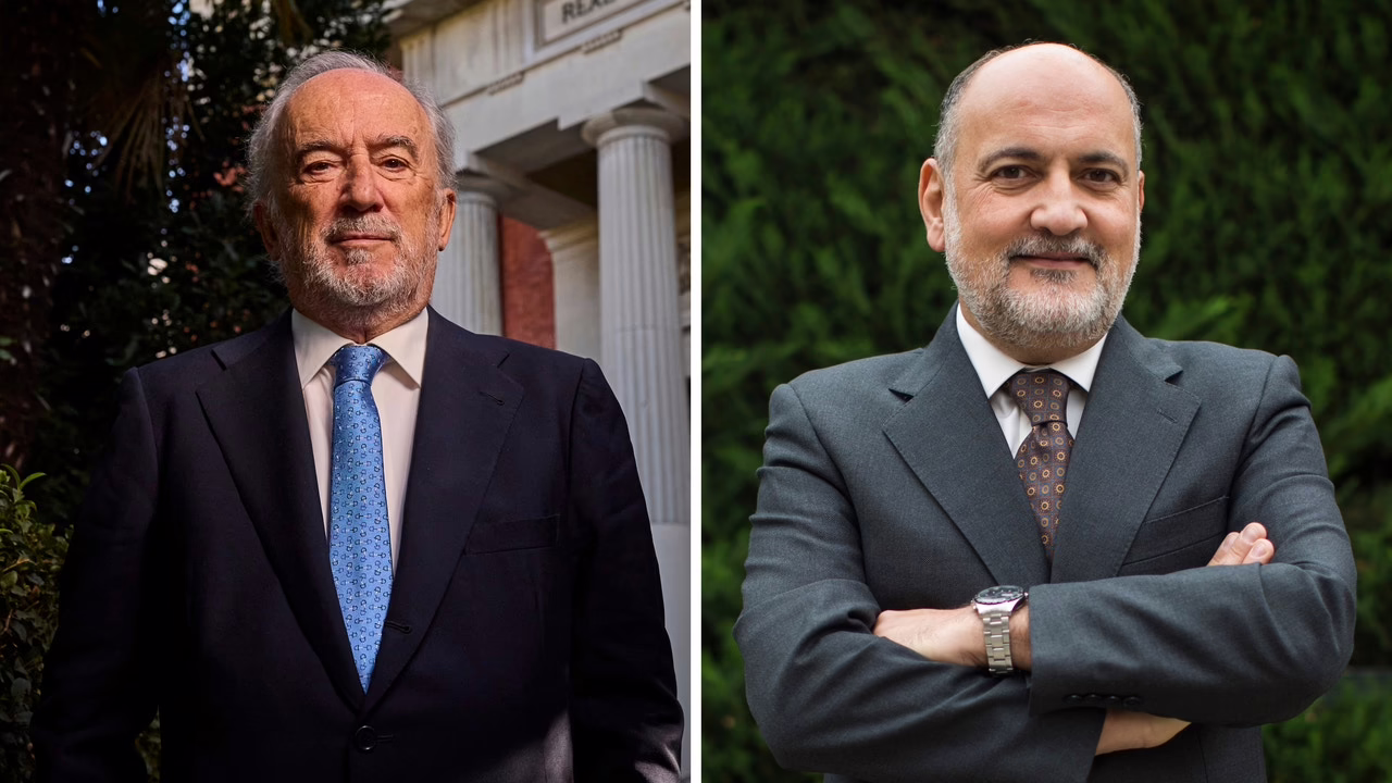 La Academia de Jurisprudencia da la bienvenida a Muñoz Machado y Pérez de los Cobos.