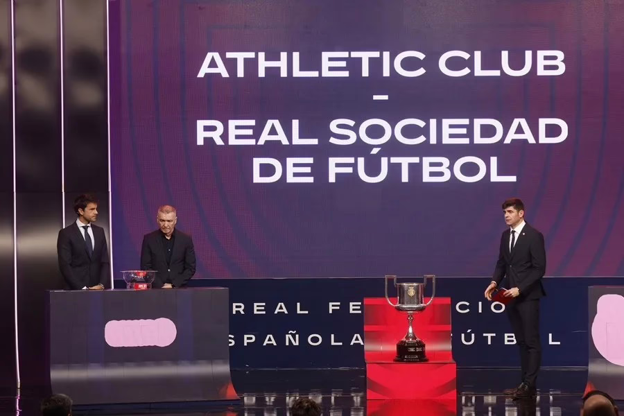 Atlético de Madrid vs. Barcelona y Athletic Club frente a Real Sociedad, semifinales de la Copa del Rey