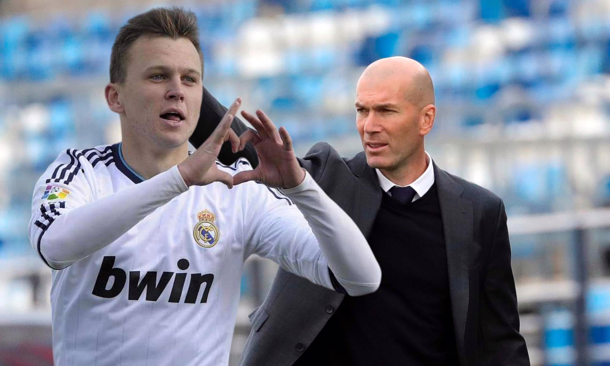 Zidane se reunió conmigo y me comunicó que no podía ofrecerme muchos minutos, pero me n...