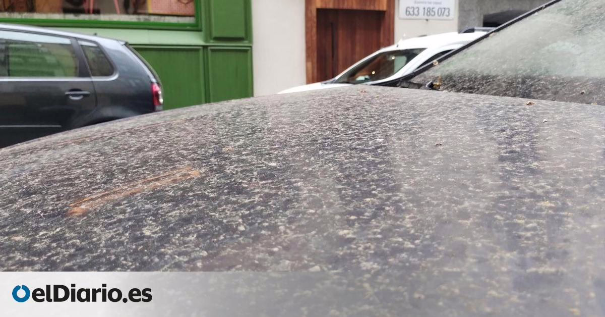 Una tormenta de polvo del Sahara alcanza Madrid, y Aemet alerta: "Cualquier lluvia podría traer barro".