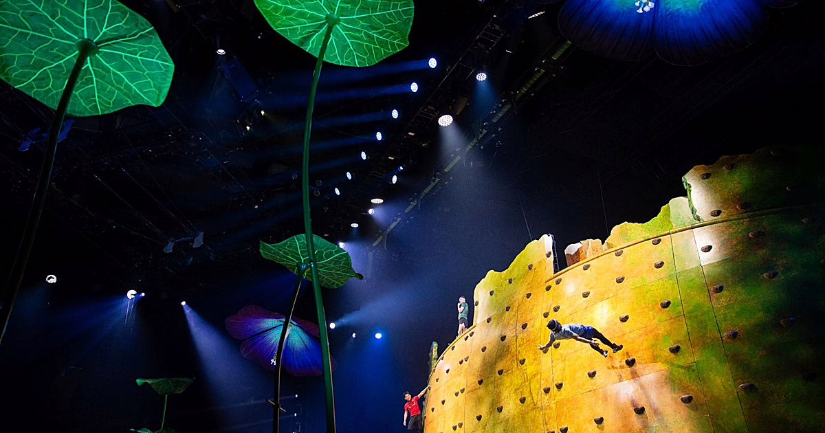 El Circo del Sol presenta una producción en Madrid repleta de criaturas insecto.