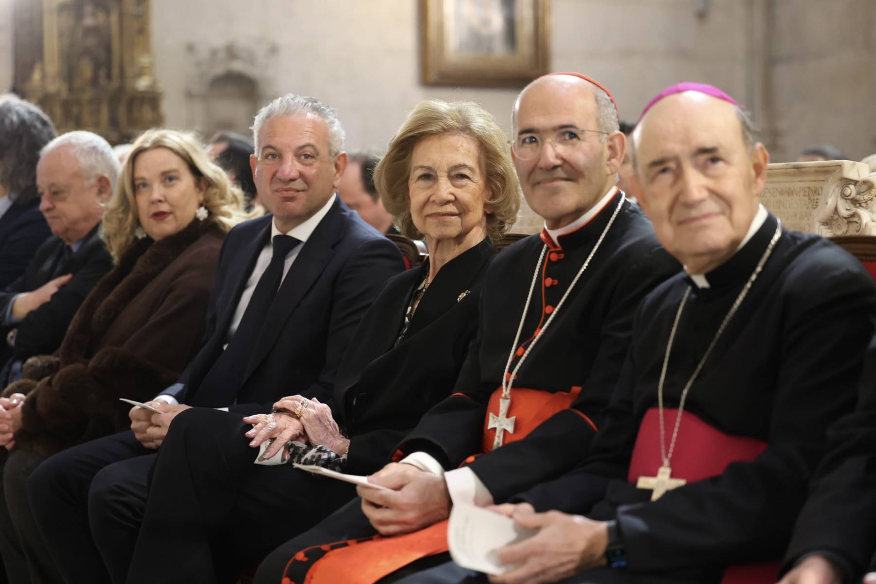 La Reina Sofía en Burgos. (Foto: Gtres)