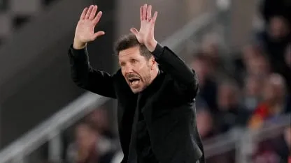 La frase de Simeone cuando Barcelona se puso a un gol y el mensaje a Flick La frase de Simeone cuando Barcelona se puso a un gol y el mensaje a Flick