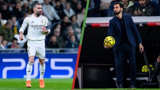 Arbeloa y el "sofá gris" para cerrar el 'caso Carvajal': "Le veo cada vez más cerca de su mejor nivel"