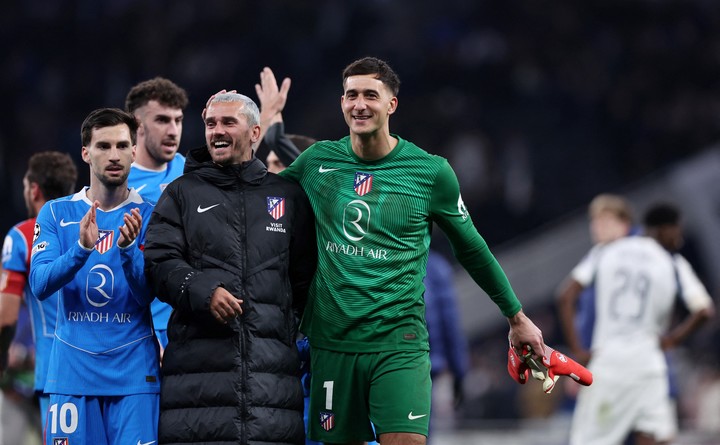 Musso volverá a entrar en lugar de Oblak (Reuters).