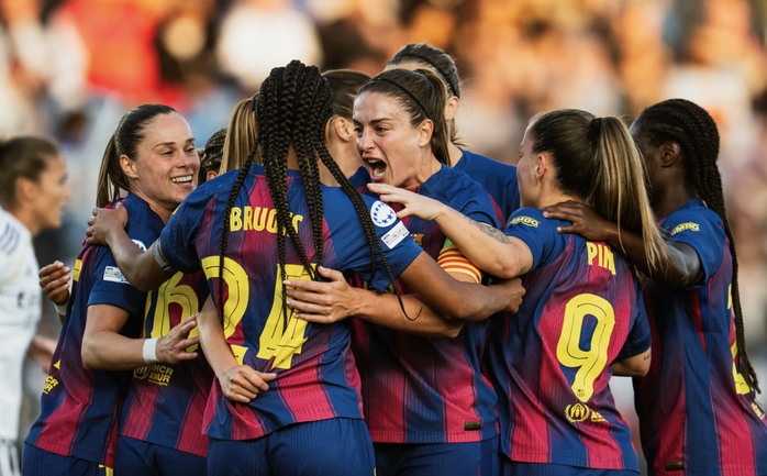 El Barcelona se impone por goleada en el