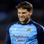 Alex Remiro, portero de la Real Sociedad de 31 años, señalado como el candidato ideal del FC Barcelona para ser el segundo guardameta de Joan Garcia en la temporada 2026-27