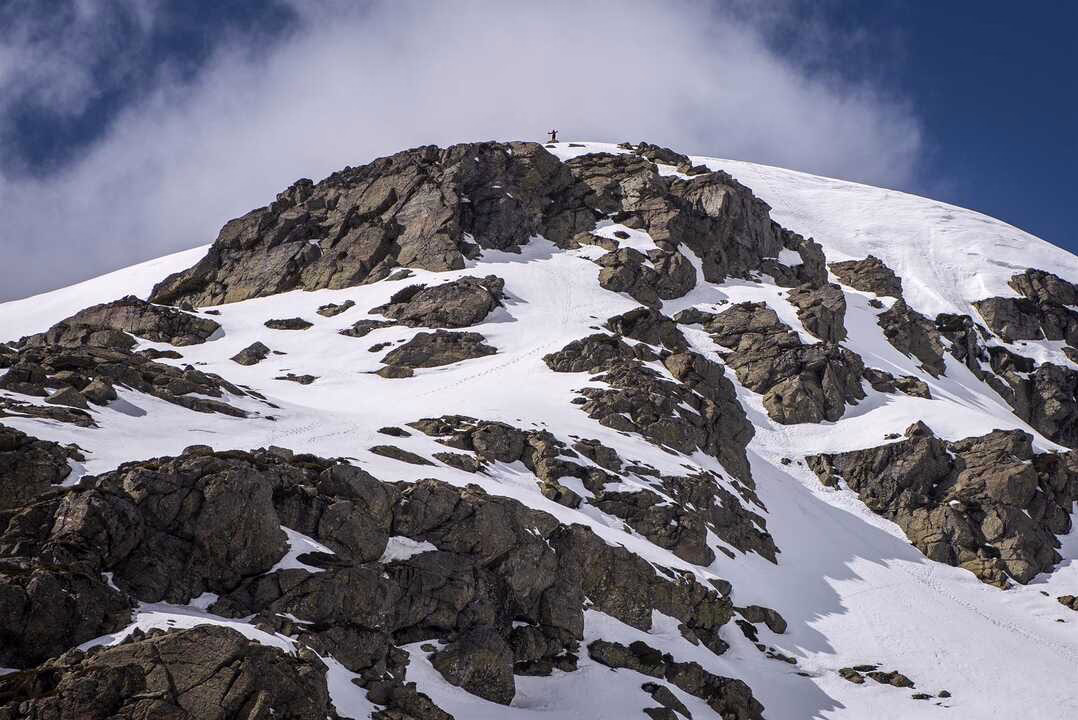 Alerta amarilla por nevadas en la Sierra de Madrid.