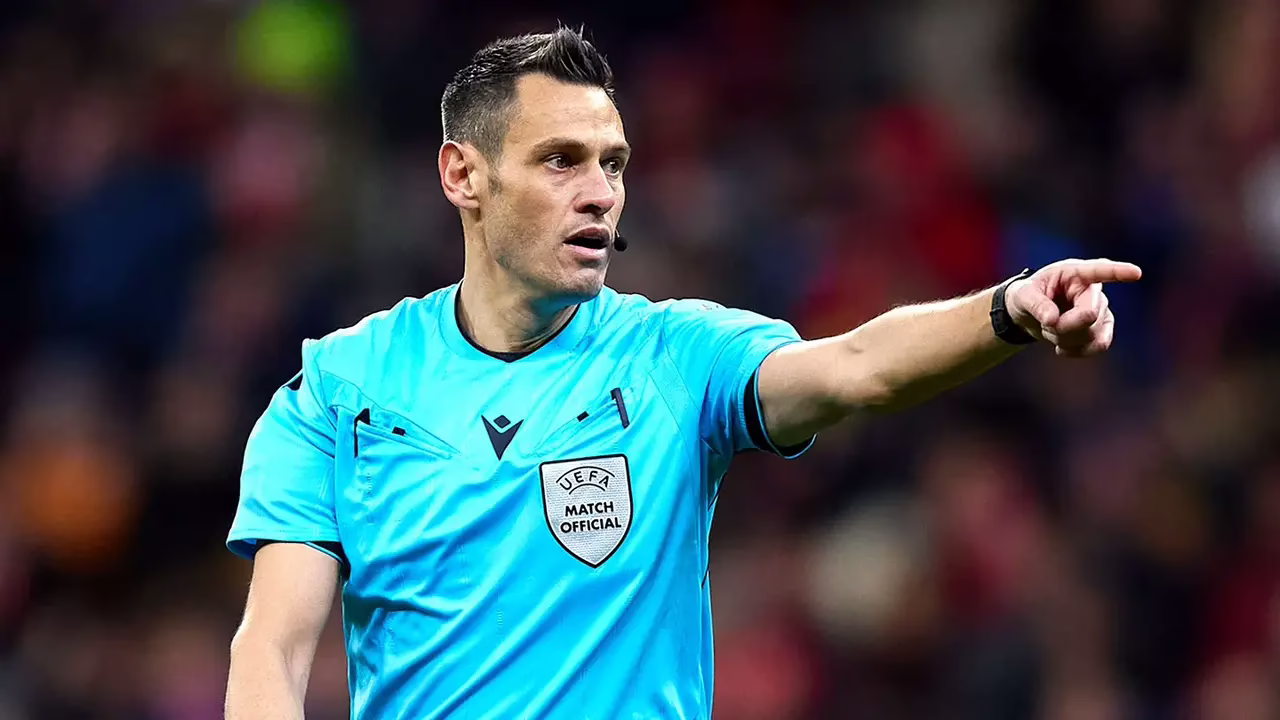 Este es el árbitro asignado para el partido del Real Madrid.