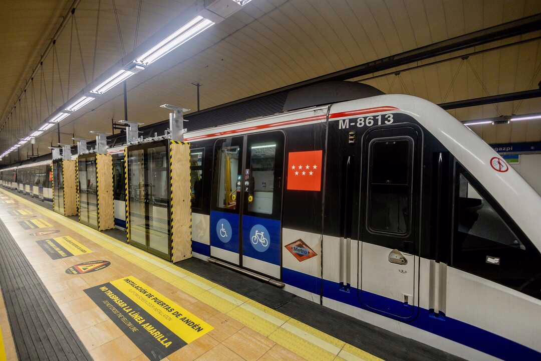 reescribe este título en otras palabras: Metro probará los nuevos trenes de la Línea 6 en Navarra