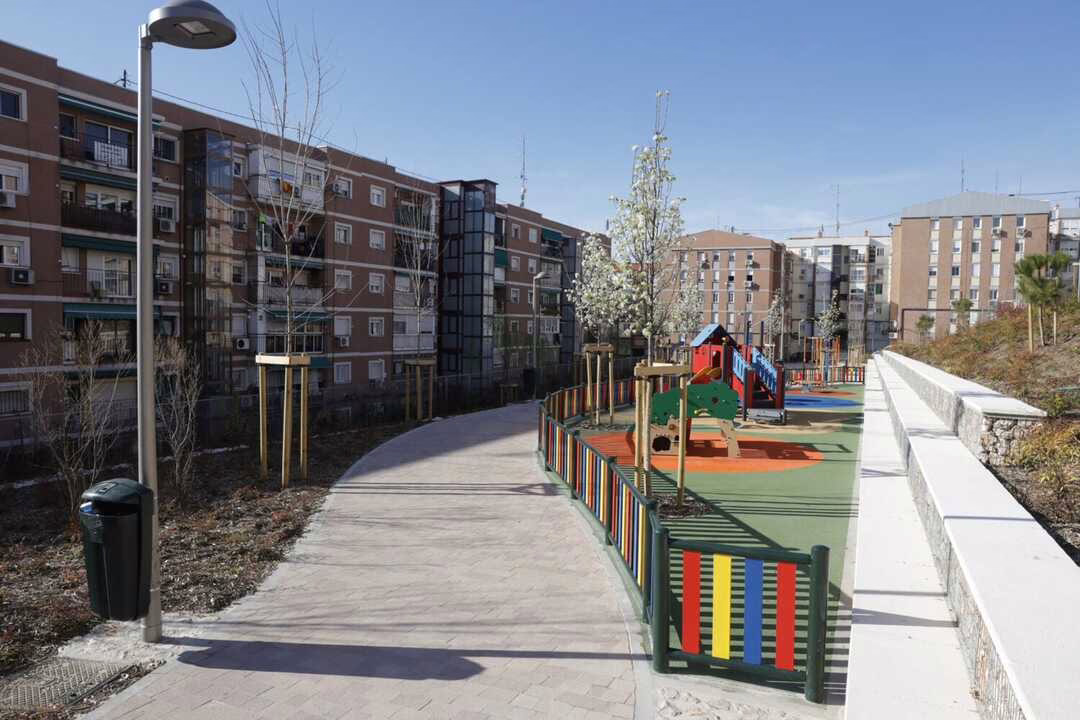 Nuevo parque restaurado en Ciudad Lineal