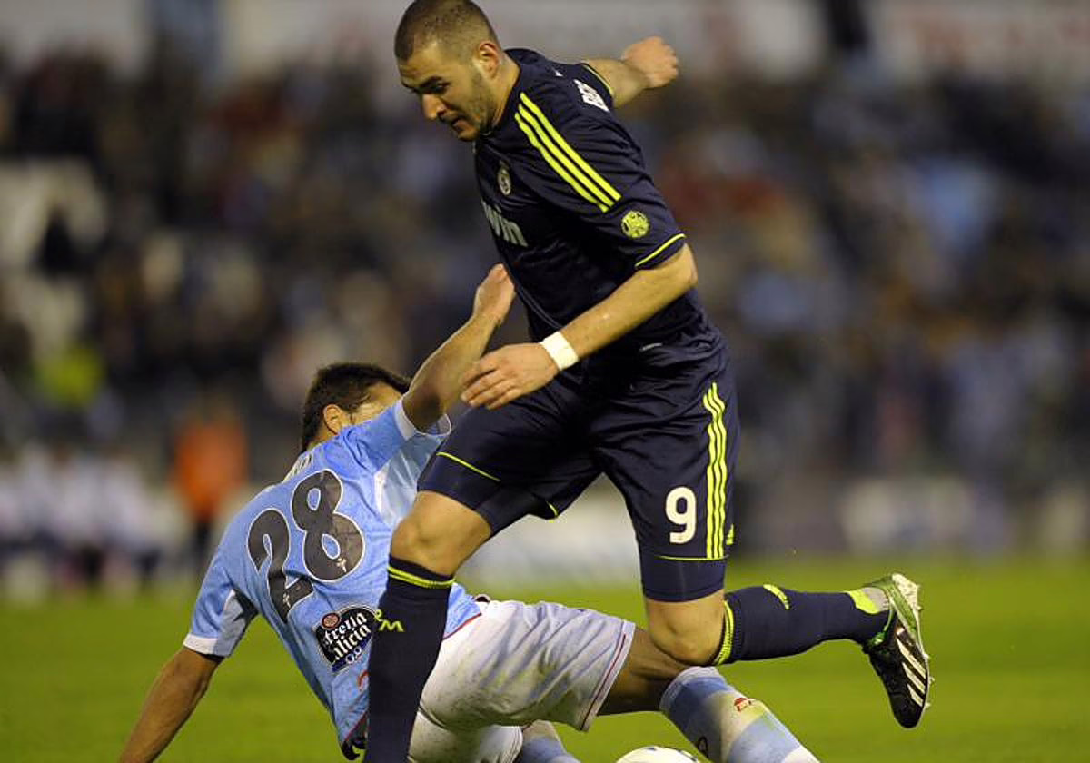 Siete victorias seguidas del Real Madrid en Balaídos.