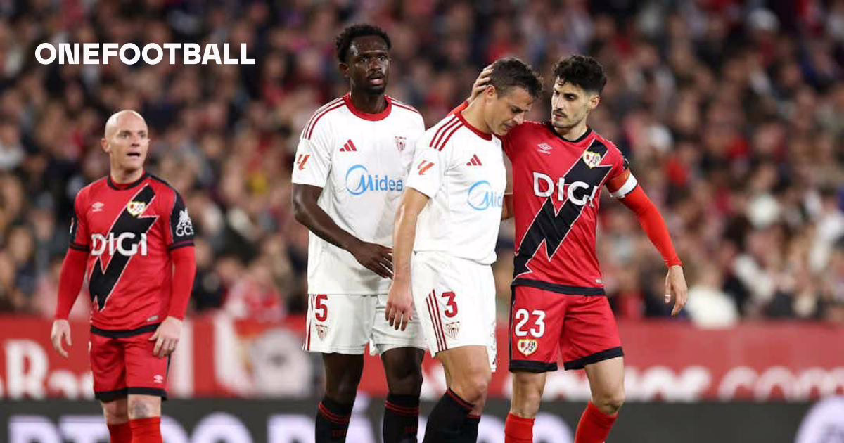 Sevilla y Rayo igualan en su batalla por salir de la parte baja de la tabla.