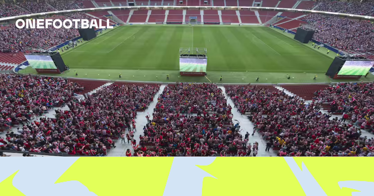 🏟️ El Atlético de Madrid abre el Metropolitano para la final de la Copa.