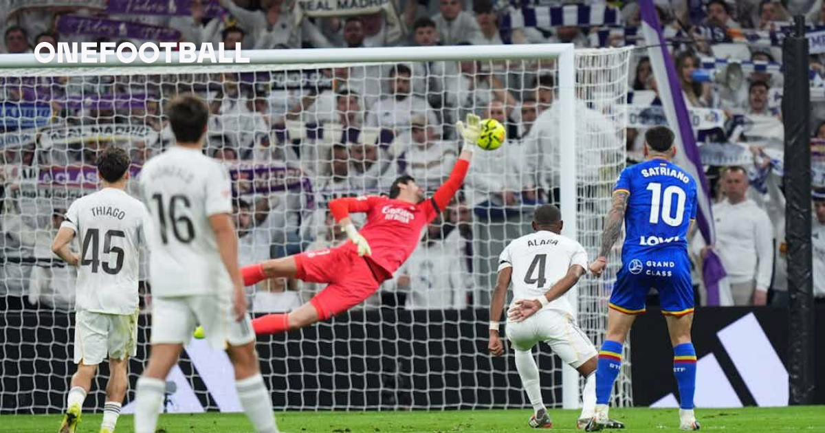 Real Madrid vs. Getafe: marcador, anotaciones y resumen del partido.