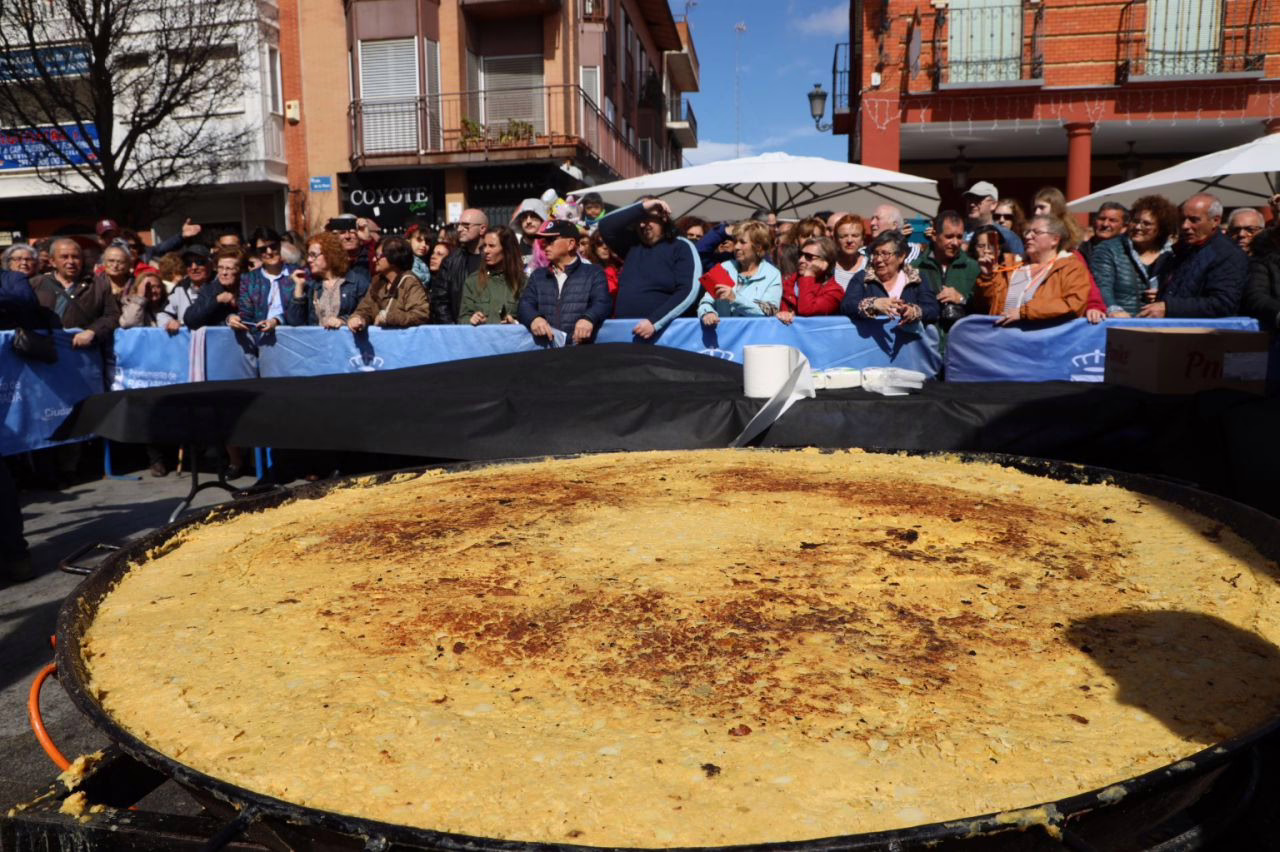 Fuenlabrada pospone la festividad del Día de la Tortilla debido a la predicción de lluvia.