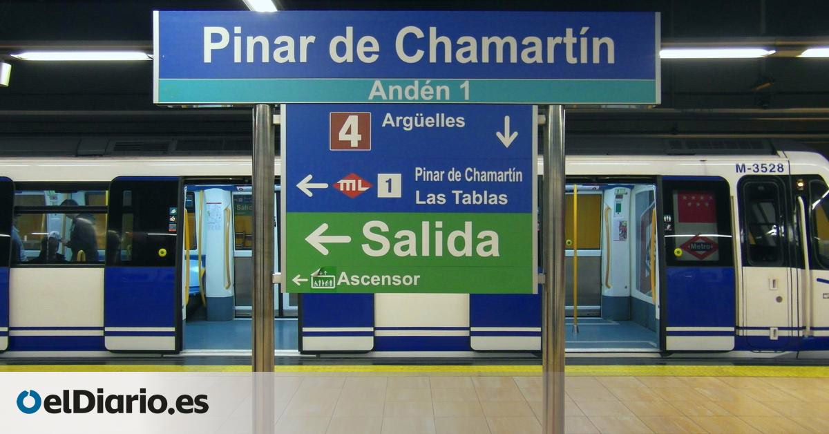 La polémica modificación del Metro que afecta a los residentes del norte de Madrid: "Afectaría a 200.000 usuarios"