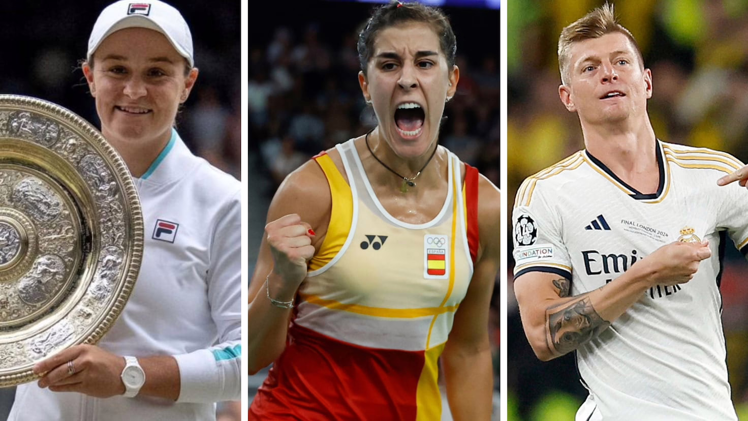 La habilidad de hacer una pausa: Carolina Marín, Kroos, Barty, Rosberg…