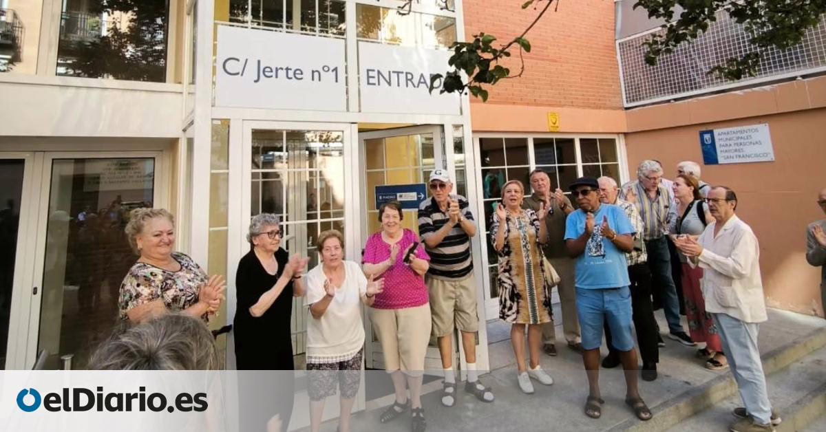 El Ayuntamiento de Madrid pone en riesgo el desalojo de cuatro ancianos de viviendas públicas: "Es una falta de justicia social".