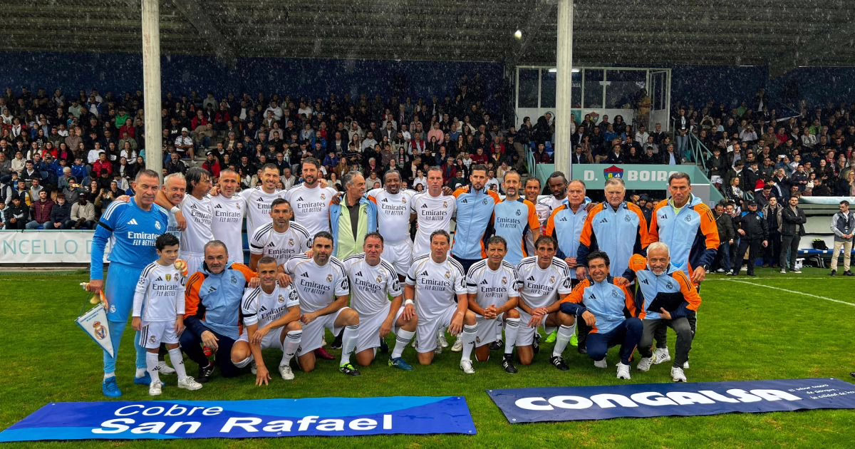 Senra convoca a las leyendas del Real Madrid el 19 de marzo.