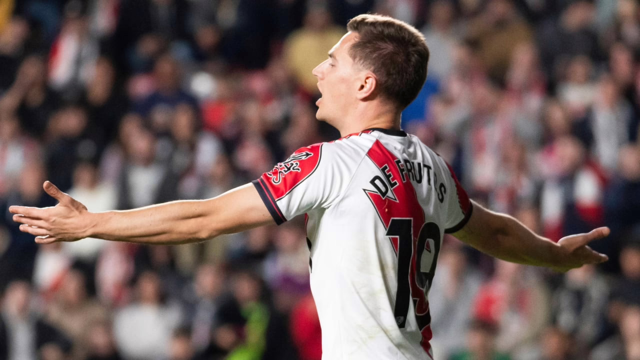 De Frutos y sus posibilidades de ser convocado por España para el Mundial: "Todo dependerá de su rendimiento en el Rayo".