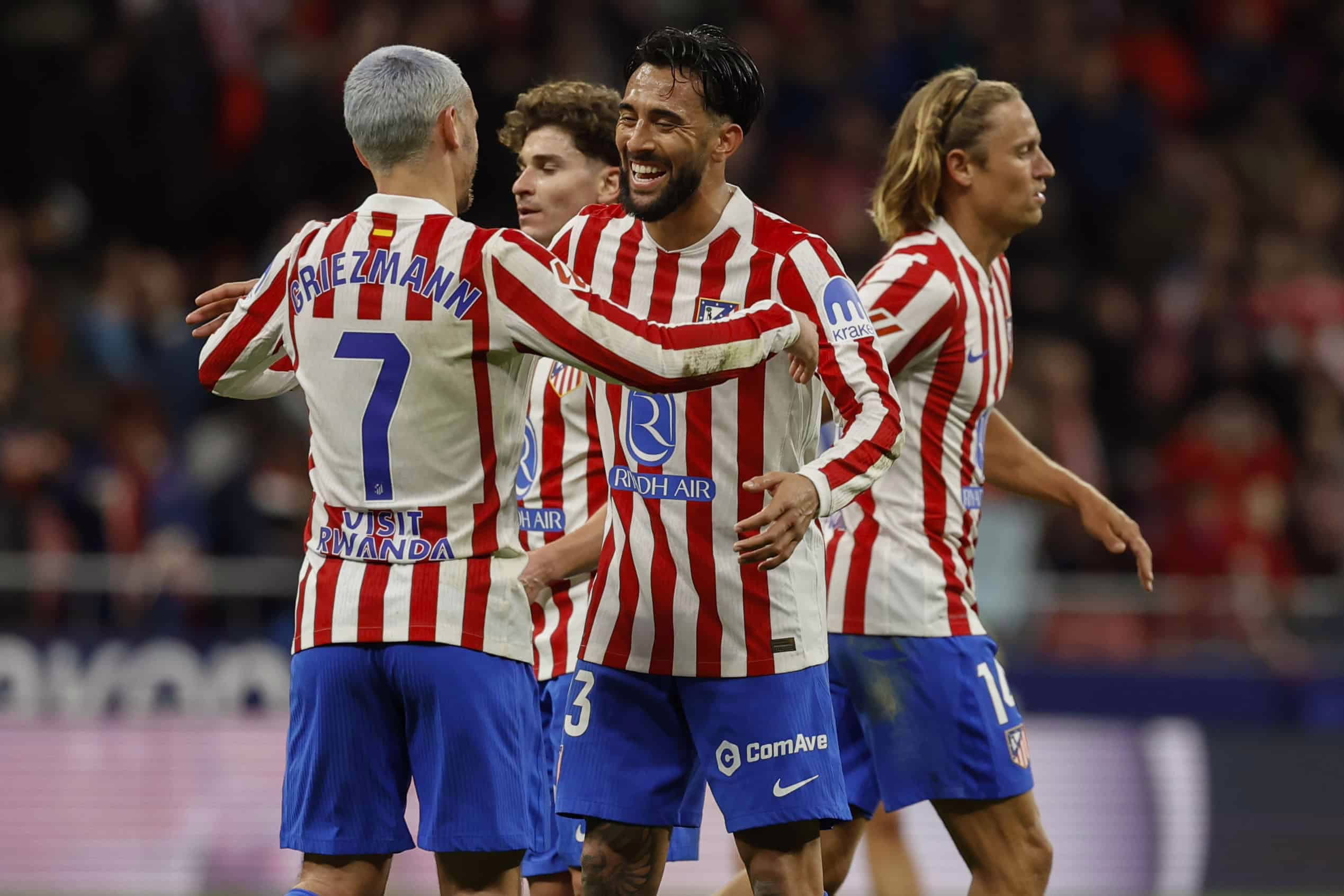 Atlético de Madrid gana 3-2 a Real Sociedad.