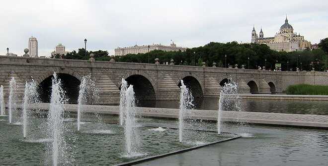 El Parque de Madrid Río. Imagen del Ayuntamiento de Madrid.