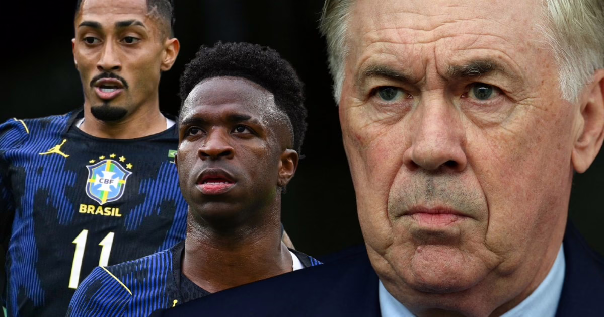 Ancelotti confía en Vinícius Jr. y Raphinha para el Mundial.