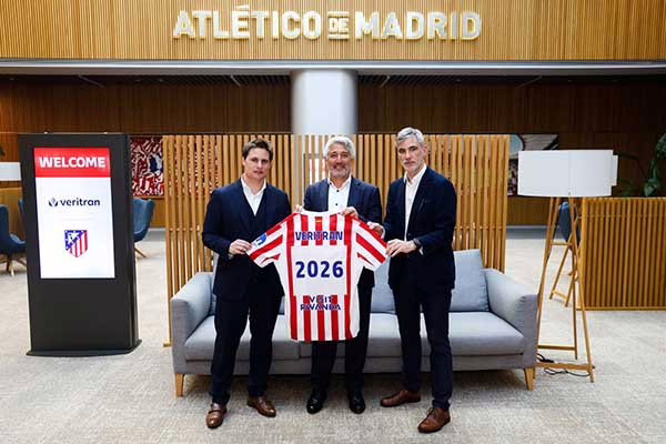 Atlético de Madrid selecciona a Veritran como Proveedor Global Oficial.