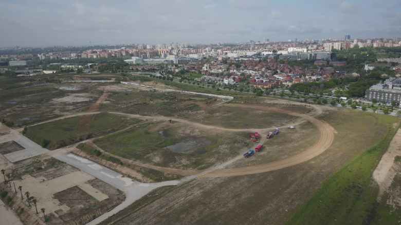Obras del circuito de Fórmula 1 (F1) de Madrid, Madring (Ifema)